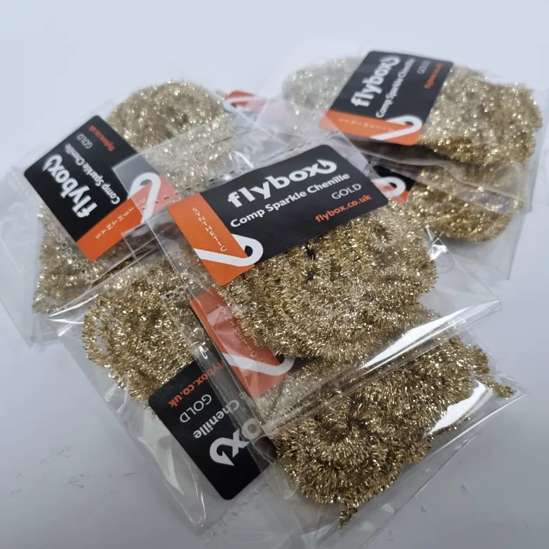 Flybox Competition Sparkle Chenille in GOLD-1